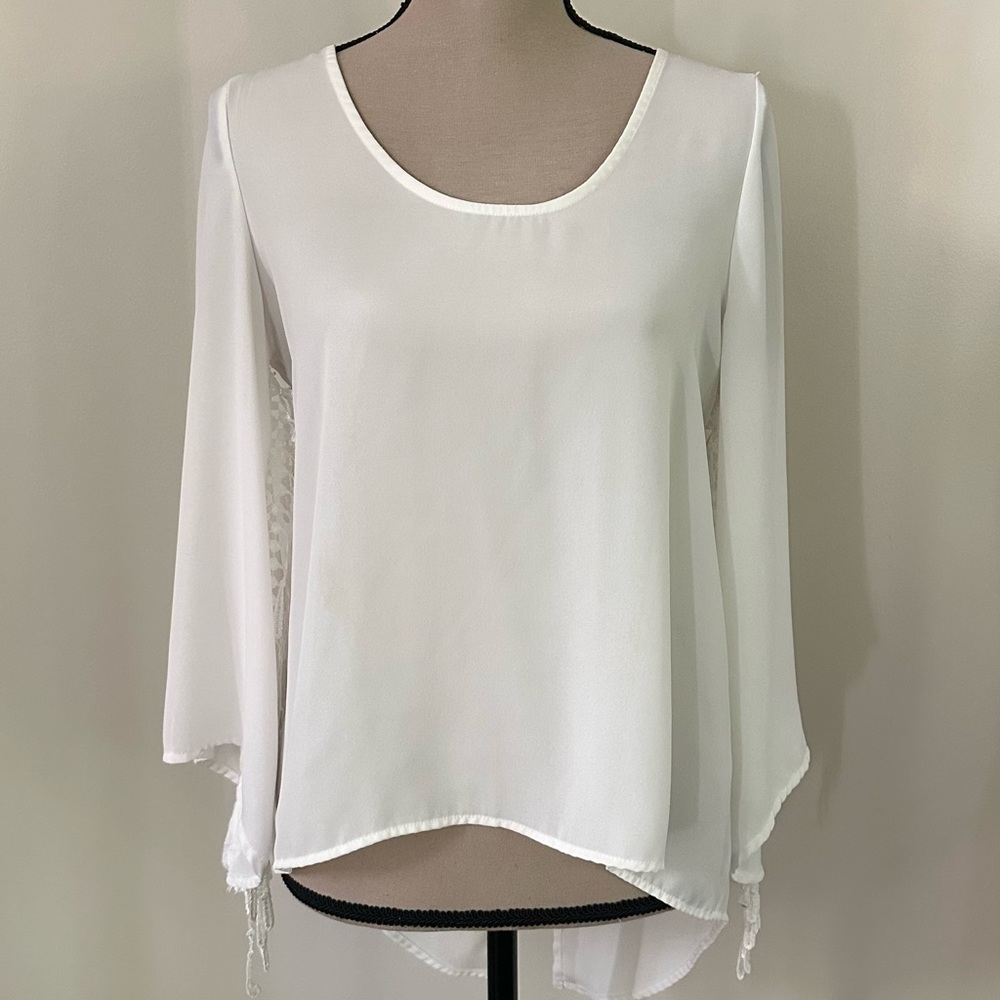 Women’s Fringe Sleeved Blouse